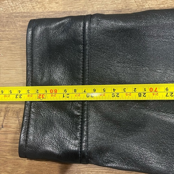 Aritzia Babaton•Vegan Leather Pelli Shirt Jacket•Black•Size 2XL - Picture 9 of 9